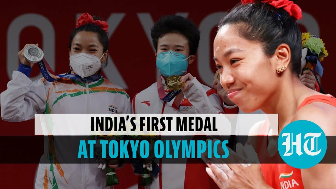 東京オリンピック2020:インドのミラバイチャヌが重量挙げで銀メダルを獲得