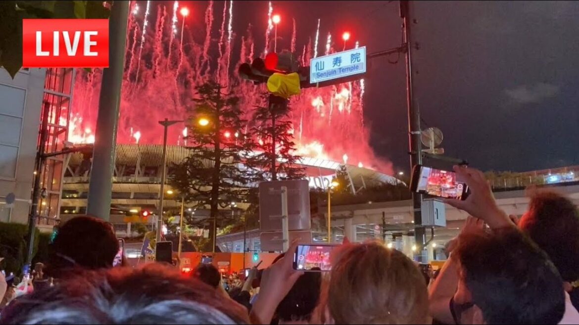 【東京五輪Olympic】LIVE 7/23 五輪開会式 国立競技場外のハプニング!What happening outside Closed Stadium @Opening Ceremony!