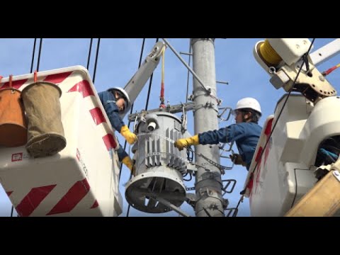 東京2020オリンピック・パラリンピック 選手村架空線撤去工事