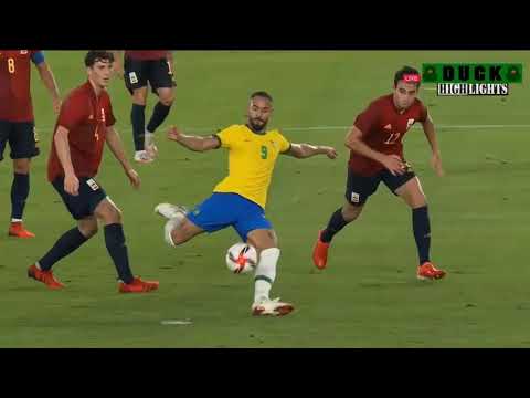 ブラジルvsスペイン2-1デハイライト2021年東京オリンピックサッカー金メダル ブラジル スペイン