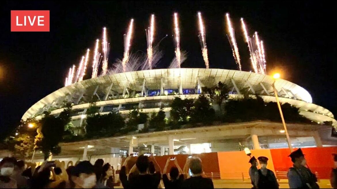 【東京五輪Olympic】LIVE 五輪閉会式 国立競技場外のハプニング| What happening outside Stadium@Tokyo Olympic Closing Ceremony