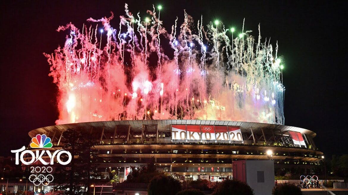 東京は言う "arigato" 壮大な閉会式の花火で| 東京オリンピック| NBCスポーツ