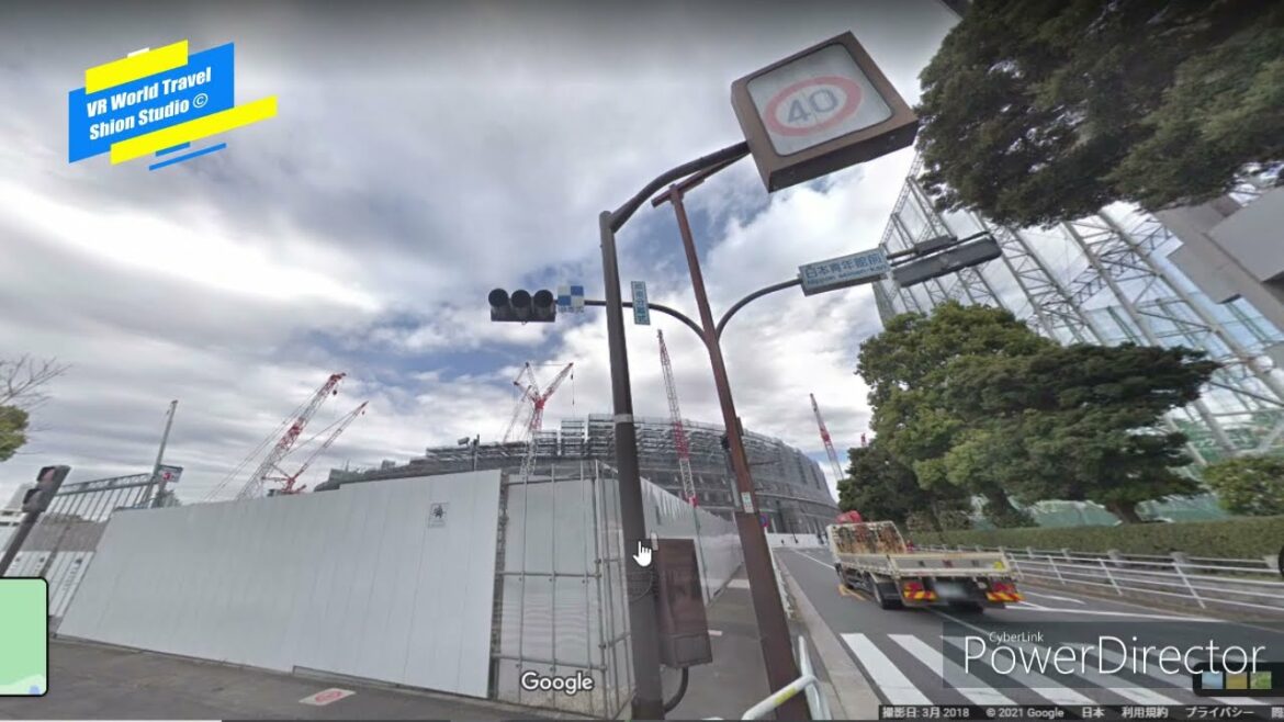 【 VR World Travel VR世界旅行 #9 】olympic stadium japan オリンピック競技場 東京 日本 4K 8K HDR Top artist Free BGM MV