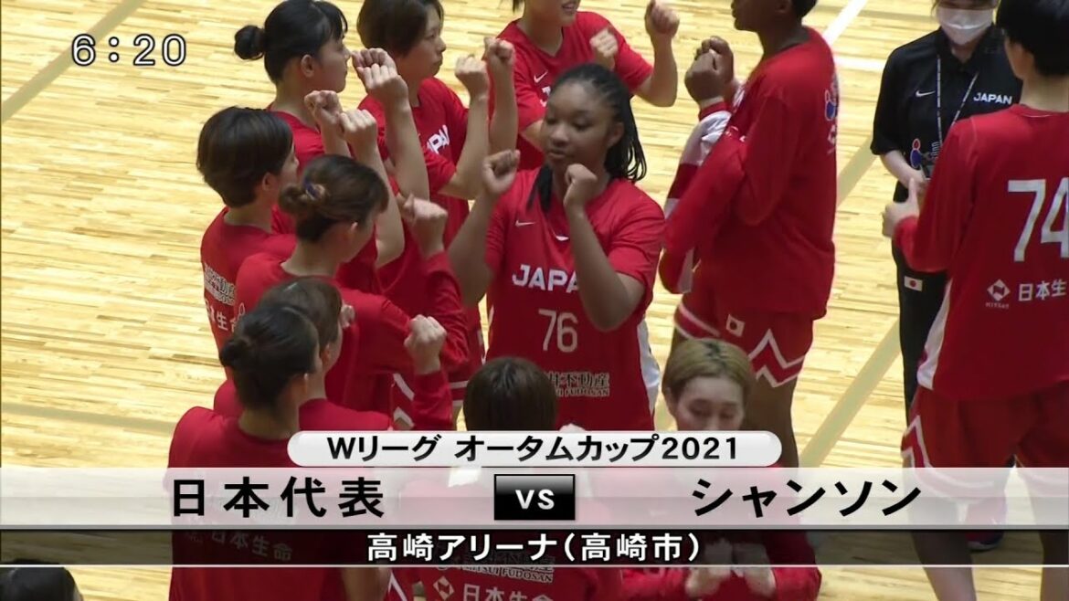 東京五輪・銀メダルのバスケ女子日本代表が魅せる(21/9/3)