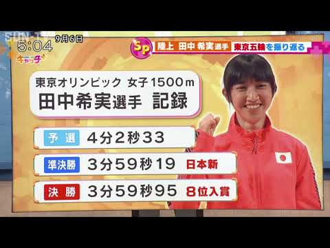 陸上 田中希実選手 東京五輪を振り返る