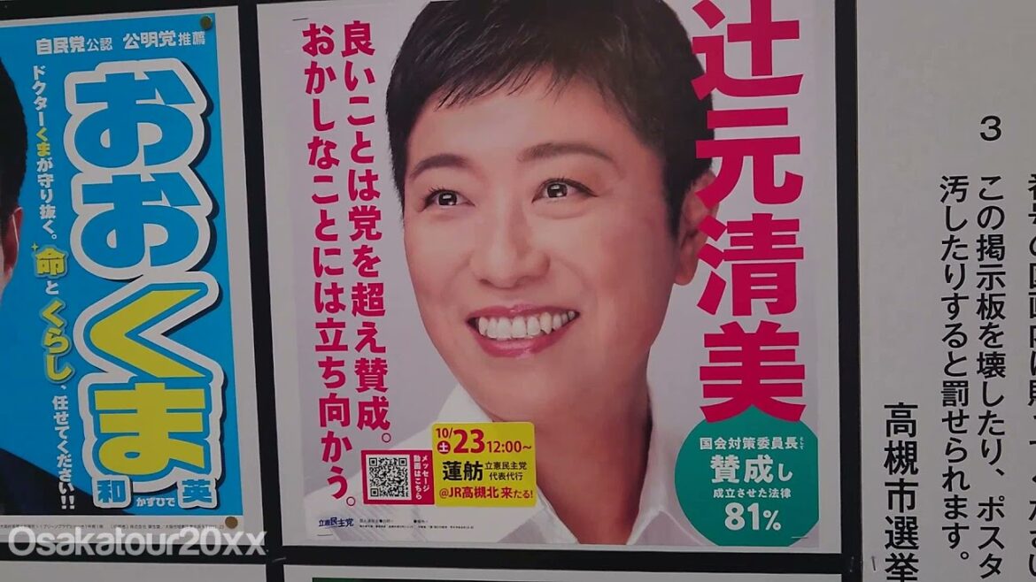 辻元清美の高槻市!死のグループ!おおくま和英・池下卓・大阪10区!【衆院選2021・日本の尊厳と国益を護る会】#衆院選 #大阪10区 #高槻市