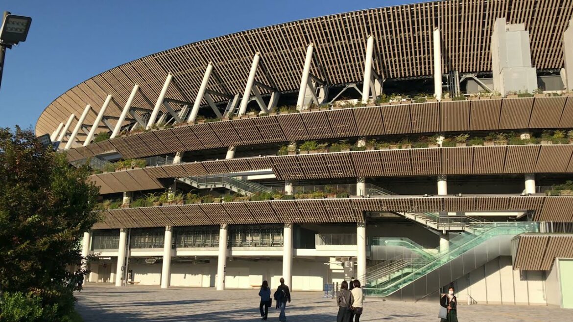 Japan National Stadium(Olympic Stadium,国立競技場)