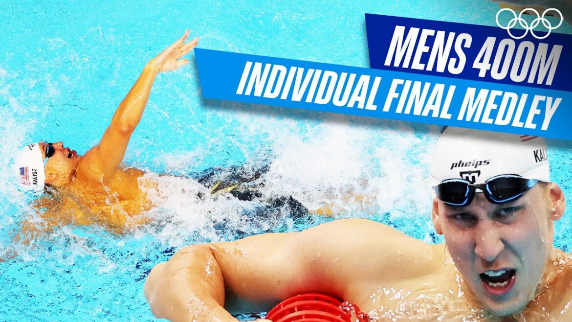 Swimming Mens 400m Individual Final Medley | Tokyo 2020 Replays