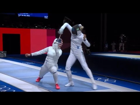 Highlights Kelley HURLEY 🇺🇸 v Erika KIRPU 🇪🇪 T16 Tokyo Olympics 2020 Nice Celebration At The End