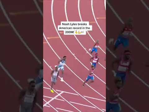 Noah Lyles Breaks 26 YEAR US 200m Record! 🥇