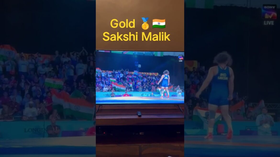 Sakshi Malik🥇GOLD 62kg Wrestling in Commonwealth Games 2022 #cwg2022