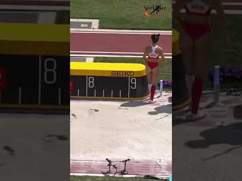Claire Azzopardi | Beautiful & Talented Long Jumper | Womens long jump #shorts #athlete