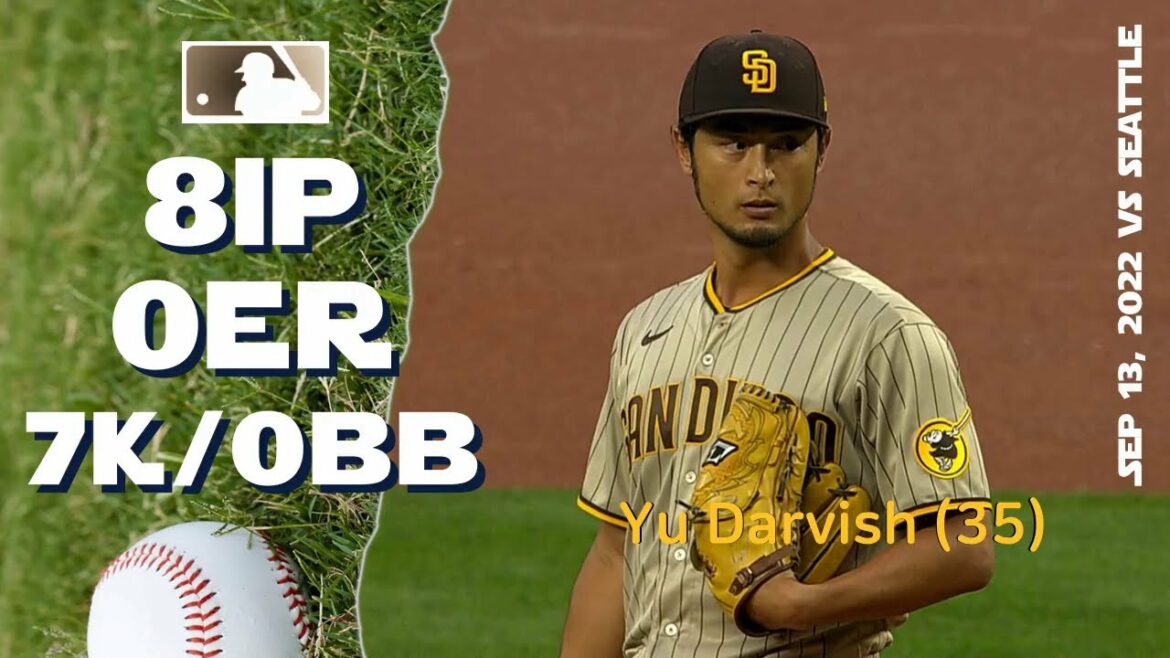 Yu Darvish ダルビッシュ 有 | Sep 13, 2022 | MLB highlights