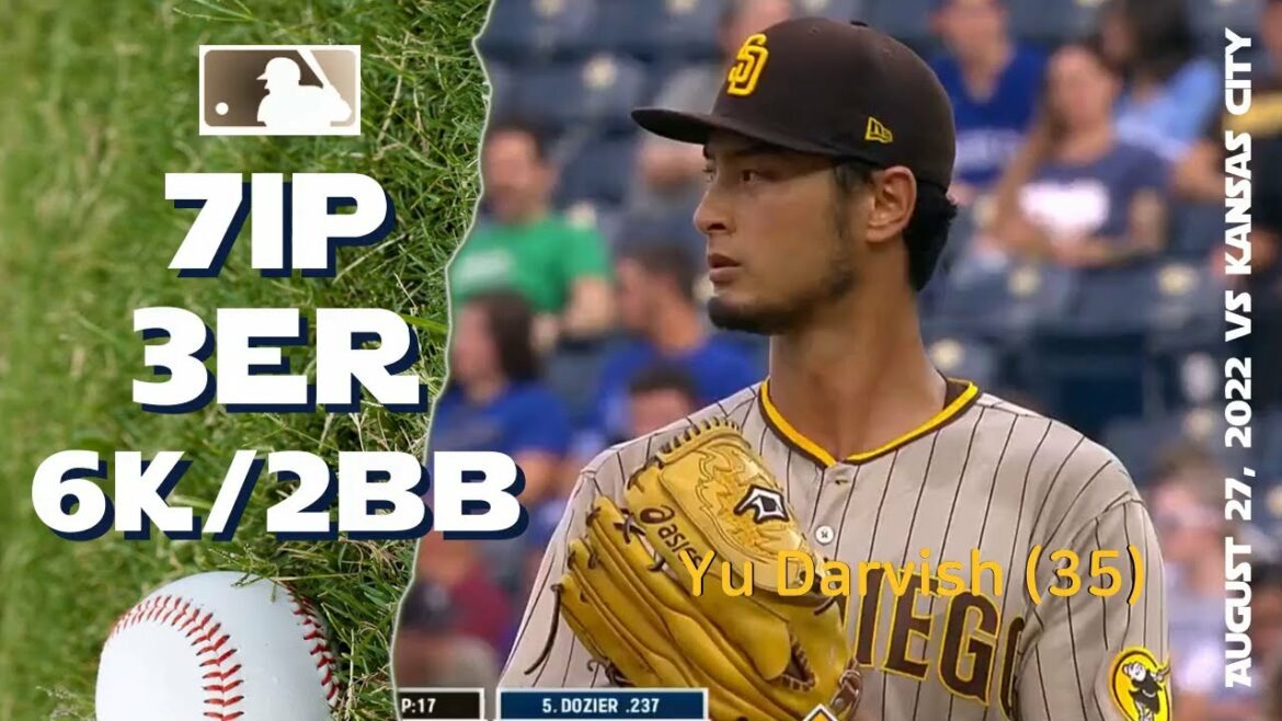 Yu Darvish ダルビッシュ 有 | Aug 27, 2022 | MLB highlights