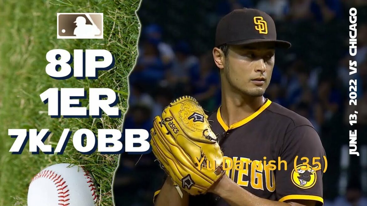 Yu Darvish ダルビッシュ 有 | June 13, 2022 | MLB highlights