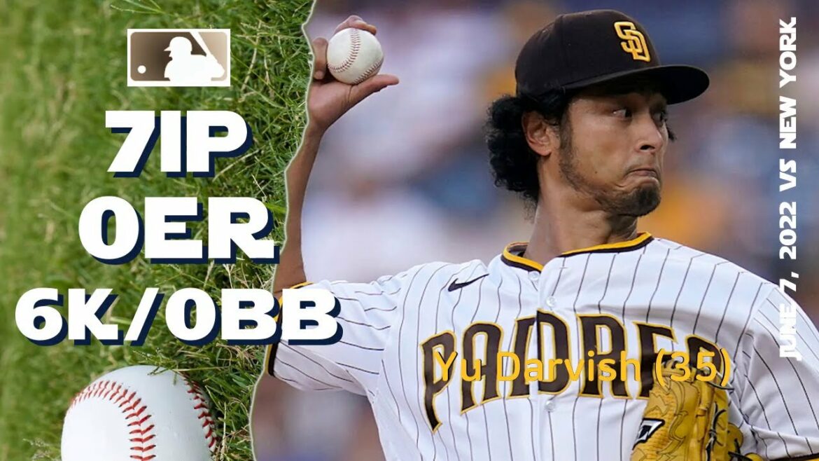 Yu Darvish ダルビッシュ 有 | June 7, 2022 | MLB highlights