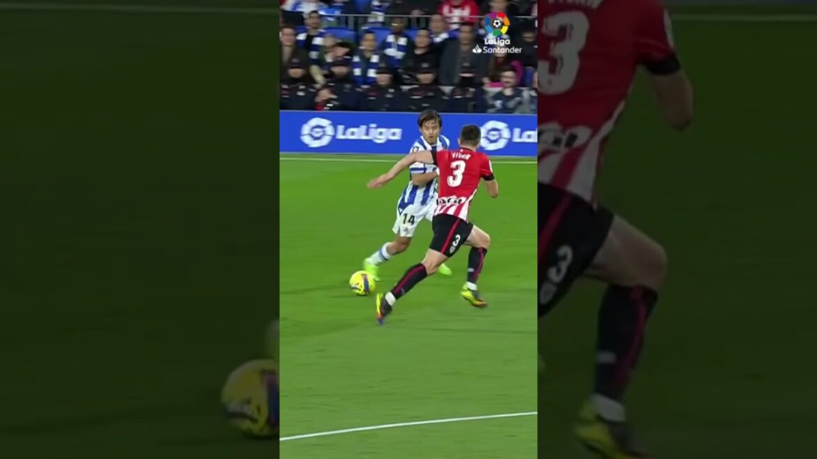 'The Magician' by Takefusa Kubo 🎩 🎌 🤩 #shorts #laligasantander #realsociedad