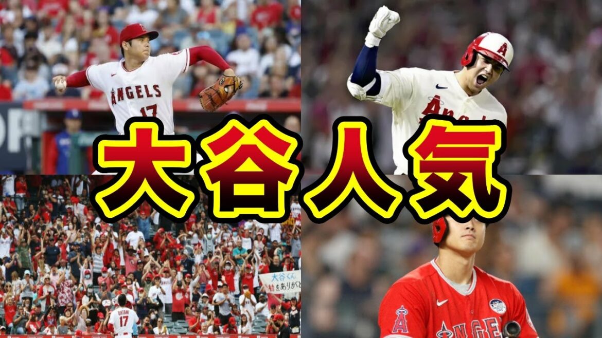 大谷の人気ぶりが凄すぎる【野球 MLB】