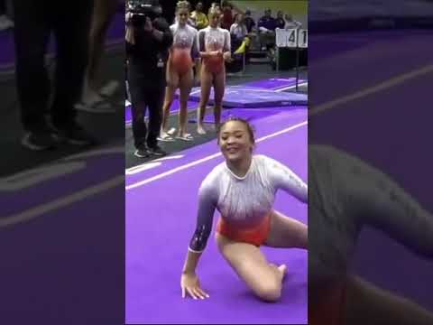 Sunisa Lee Floor 9.950 || Auburn @ LSU || February 5, 2022