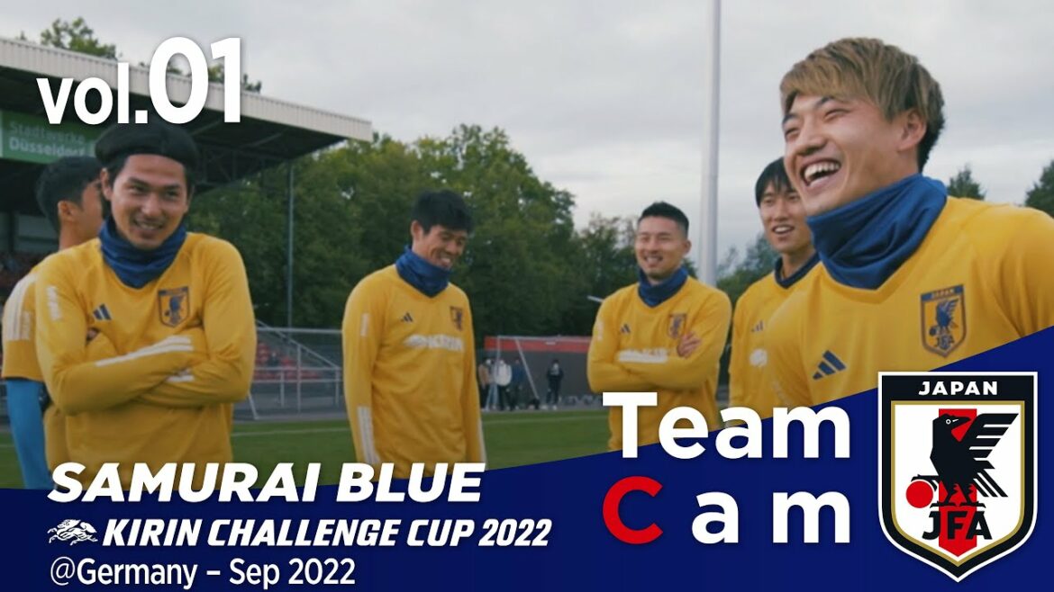 Team Cam vol.01|アメリカ戦、エクアドル戦に向けたドイツ遠征がスタート|KIRIN CHALLENGE CUP 2022@Germany – Sep 2022