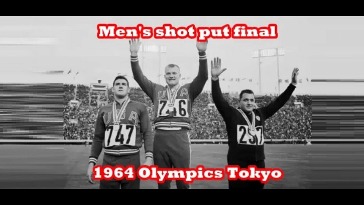 1964年東京オリンピック男子砲丸投決勝。