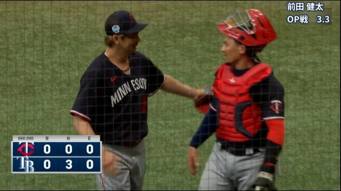 【前田健太】復帰後オープン戦2度目の登板。_2回2安打無失点1四球2奪三振