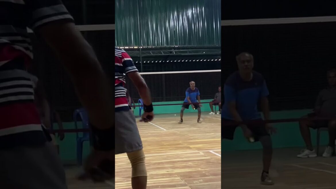 Mayiladuthurai で 50 歳以上の男子バドミントン トーナメント @ダブルス 🥇🥈🎉💰🙏