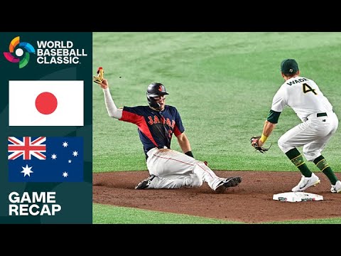 Japan vs. Australia Game Highlights | 2023 World Baseball Classic