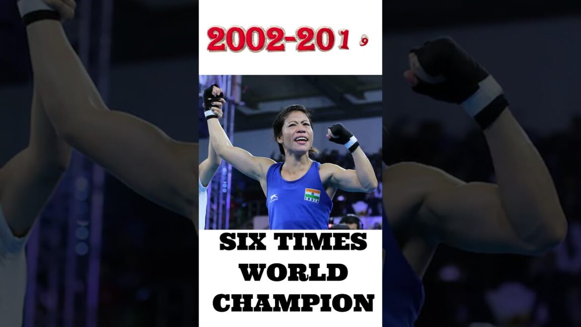 6 Gold in world Championship #shorts #marykom #trendingshorts