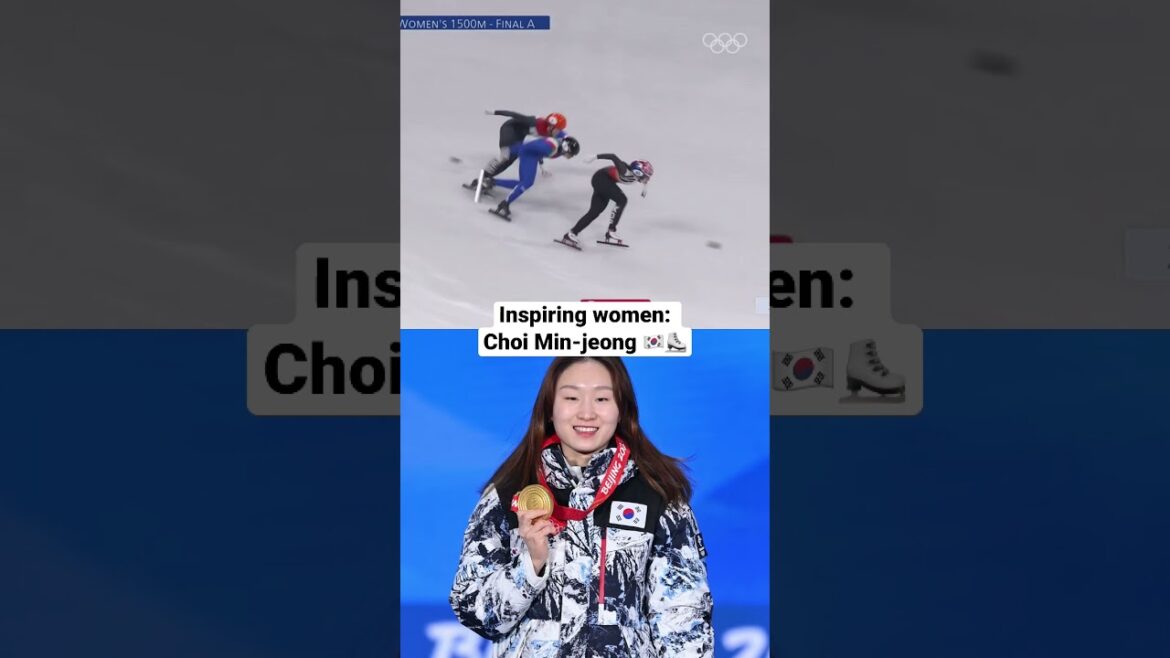 Choi Minjeong became a 5x Olympic medallist!