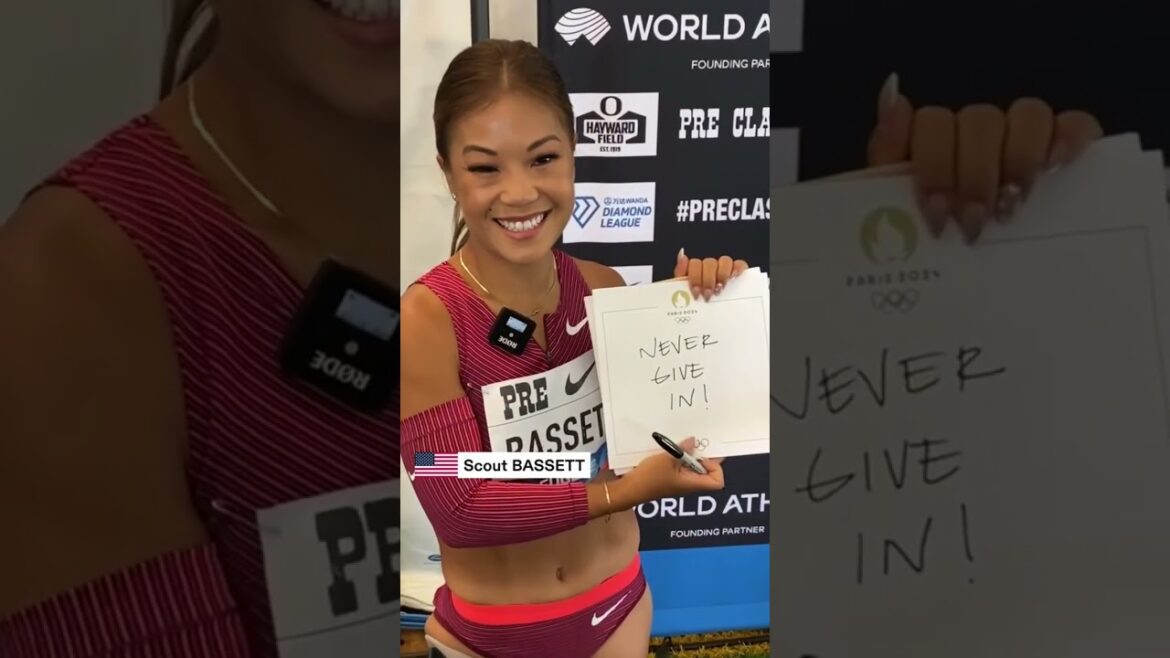 Paralympian Scout Basset’s three words for success at #Paris2024 @paralympics