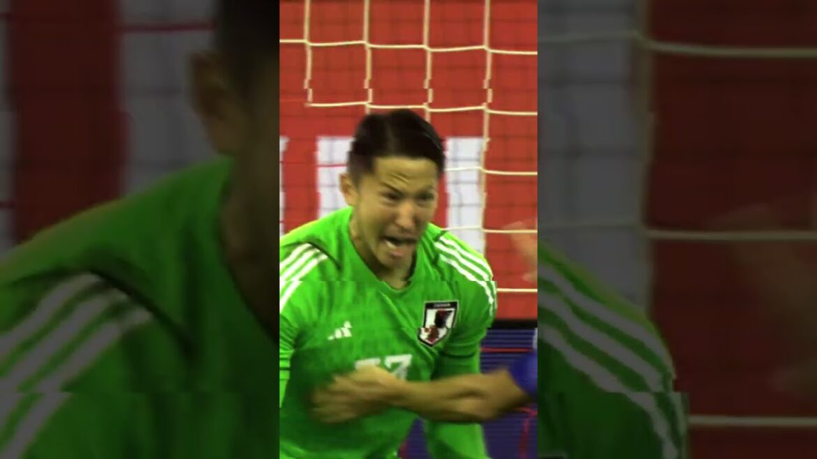 シュミット選手のPKストップ #サッカー日本代表 #samuraiblue #シュミット・ダニエル