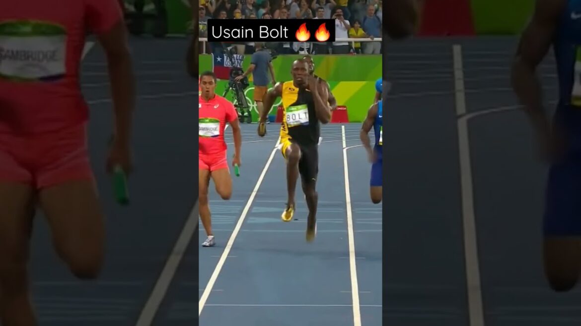 Usain Bolt – Last Olympic Race & Gold 🥇