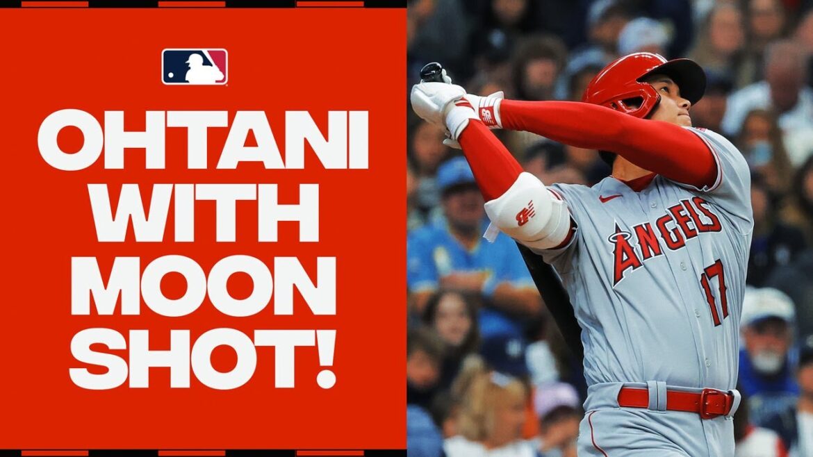 Shohei Ohtani with a TOWERING home run to center! His 7th homer of the year!