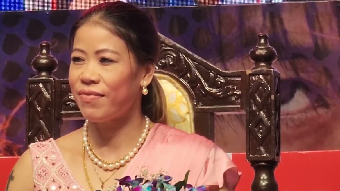 壮大な #marykom #maryckom #boxer ##コルカタで祝われた世界チャンピオン