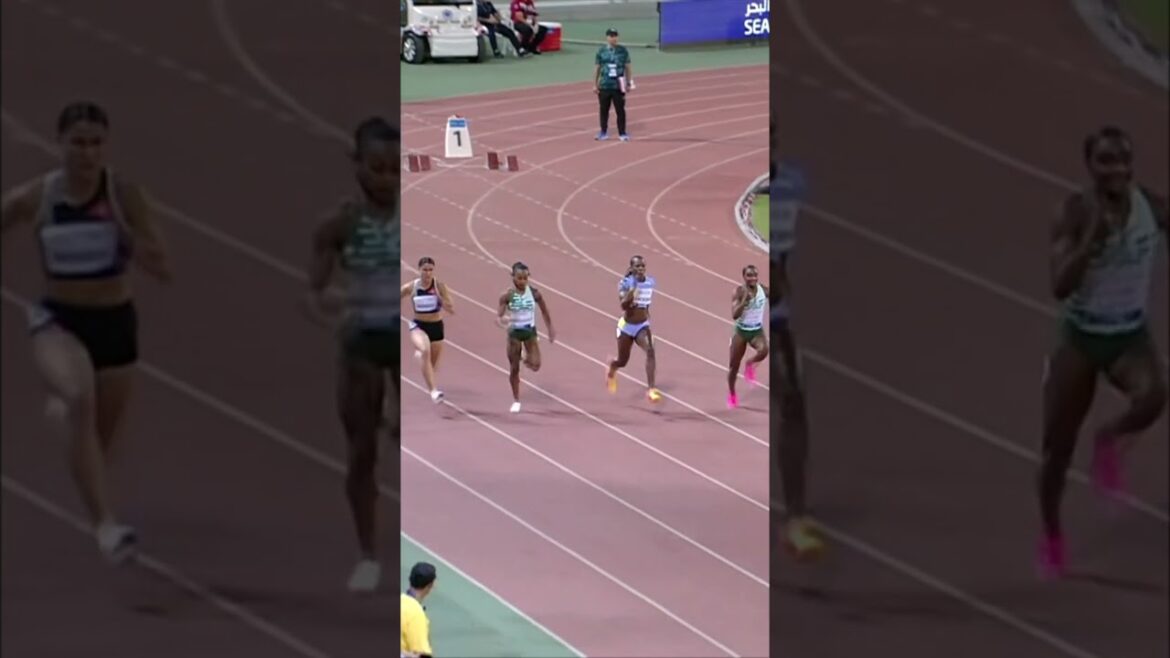 🏃♀️💨SHA’CARRI WINS 100M AT DOHA!