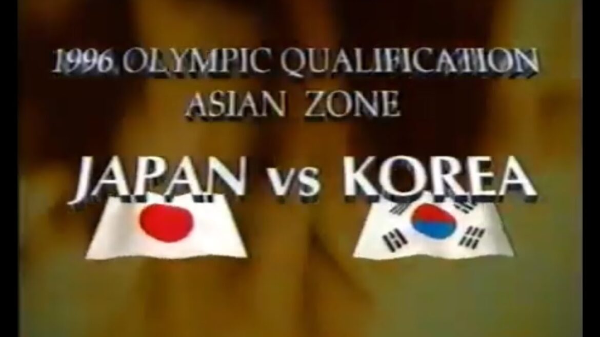 アトランタ・オリンピック最終予選1 韓国 vs. 日本 Atlanta Olympic Qualification Tournament 1996 OQT JPN KOR