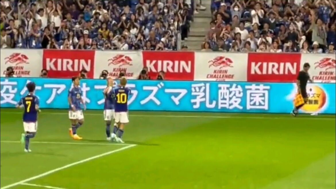 日本対ペルー (4-1) 前田大然のゴール、結果、ハイライト拡大。