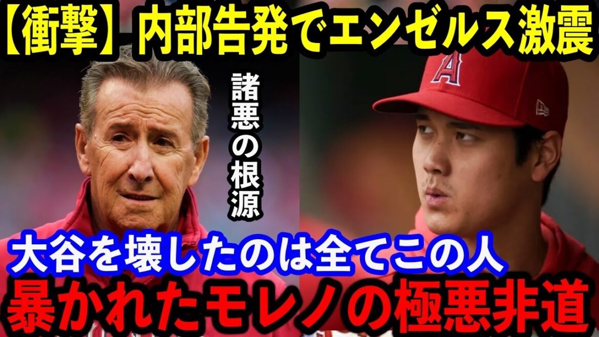 ”大谷を壊した”モレノの悪事が全て暴かれる…エ軍関係者17人の内部告発「あのオーナーの目標は勝利ではなく、前年より1円でも多く稼ぐこと」【海外の反応】