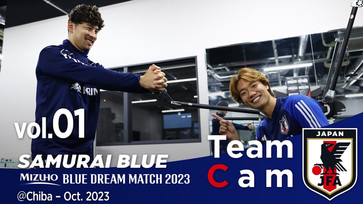 Team Cam vol.01|カナダ戦、チュニジア戦に向けて活動開始|@Chiba – Oct 2023|SAMURAI BLUE