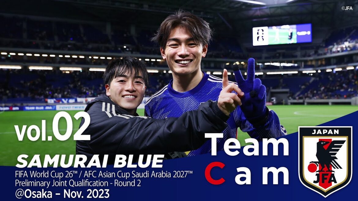 Team Cam vol.02|ミャンマー代表戦の舞台裏|@Osaka – Nov 2023|SAMURAI BLUE