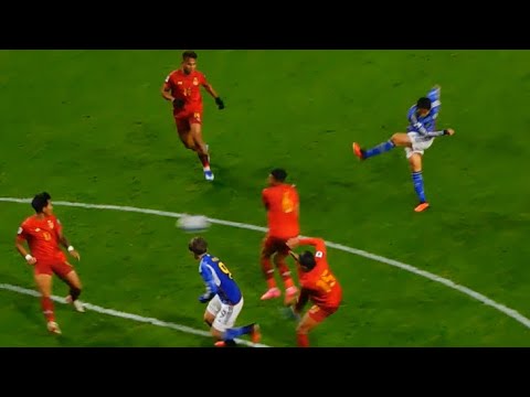 鎌田大地 魂の左足!! 痛烈ゴールで日本代表2点目!!2023.11.16 W杯アジア2次予選vsミャンマー