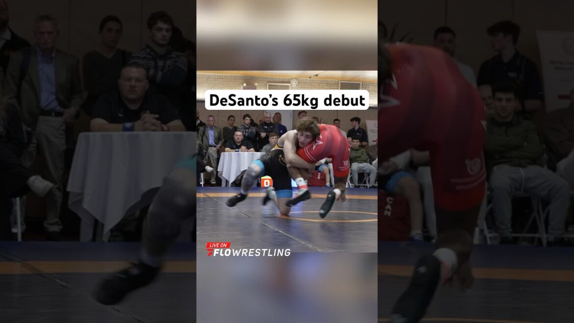 Austin DeSanto begins his 65kg Olympic run at the Bill Farrell.