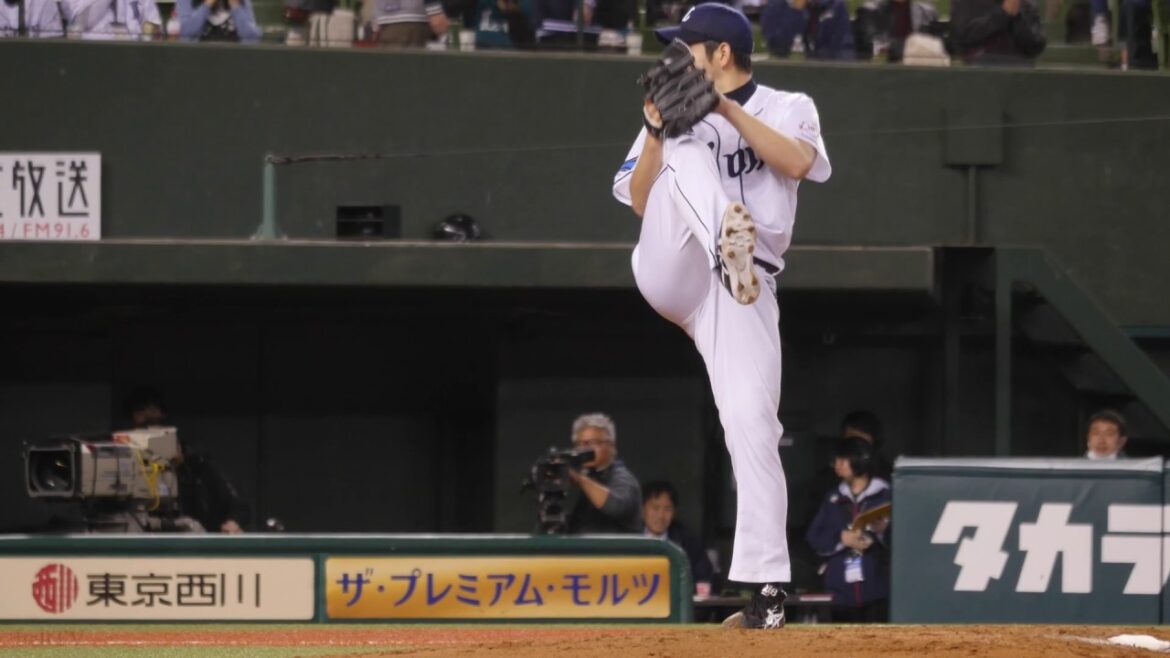 埼玉西武ライオンズ 菊池雄星 投球フォーム(スローモーション) (Yusei Kikuchi)