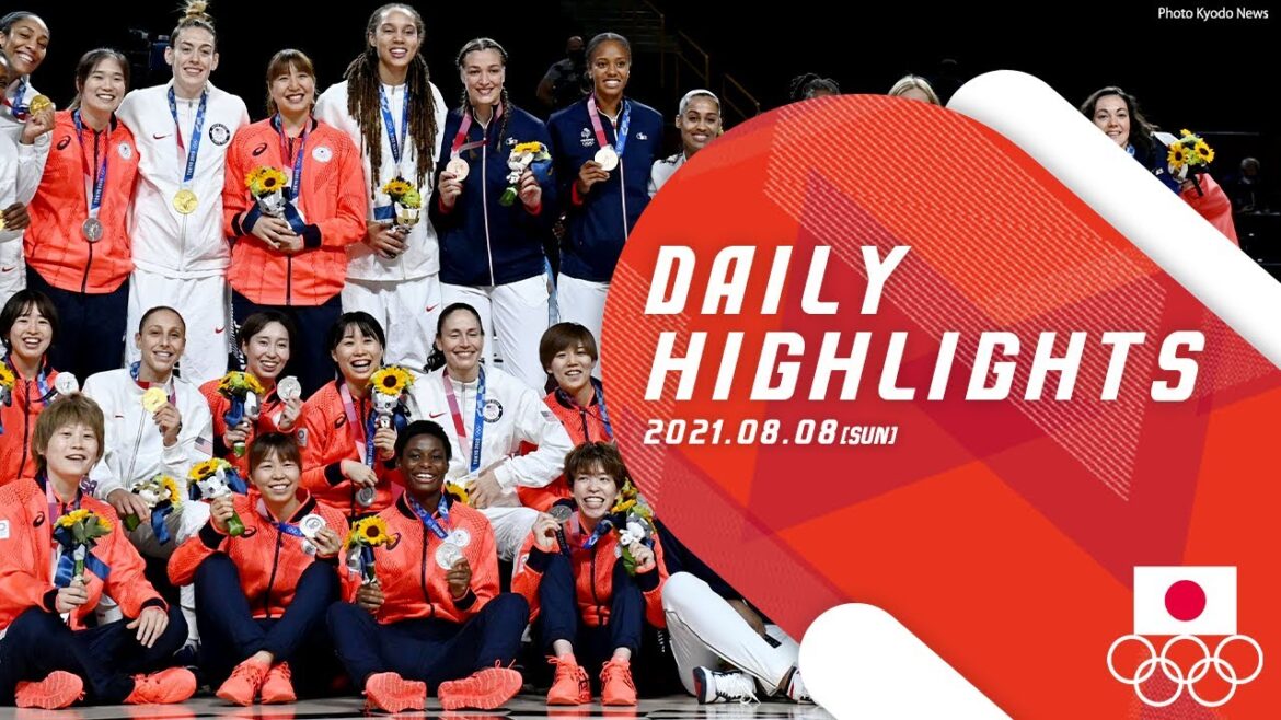 8/8(日)東京2020オリンピック DAILY HIGHLIGHTS