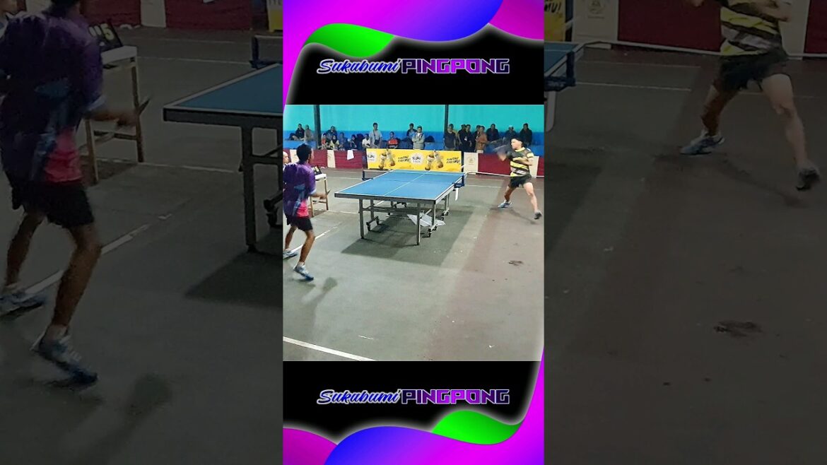 彼の攻撃に耐えられるか #pingpongmania #tabletennismatch #tabletennis #shorts