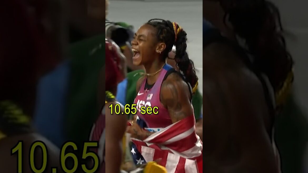 Sha’Carri Richardson all 100m races world championships budapest 2023