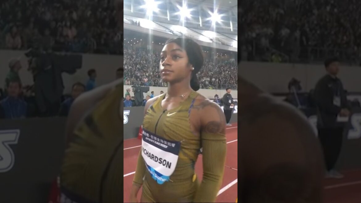 Daryll Neita beat Sha‘Carri Richardson over 200m Shanghai 2024