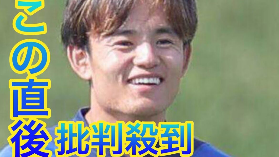 久保建英 パリ五輪招集本格交渉へ OA枠は板倉滉、谷口彰悟、sports町田浩樹、田中碧らが軸