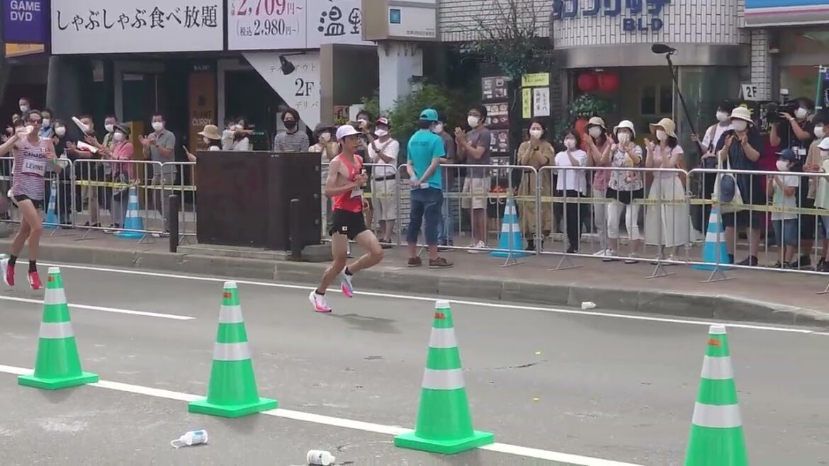 【男子マラソン】東京オリンピック36km過ぎ【中村匠吾】